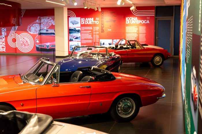 Alfa Romeo Spider Duetto 60 anniversary Spider Duetto Celebrations 09 700x466